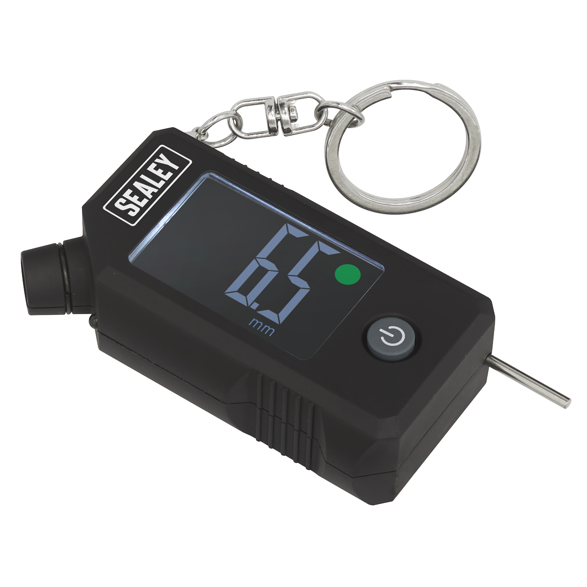 Sealey Digital Tyre Pressure & Tread Depth Gauge With LED Display TSTPG12