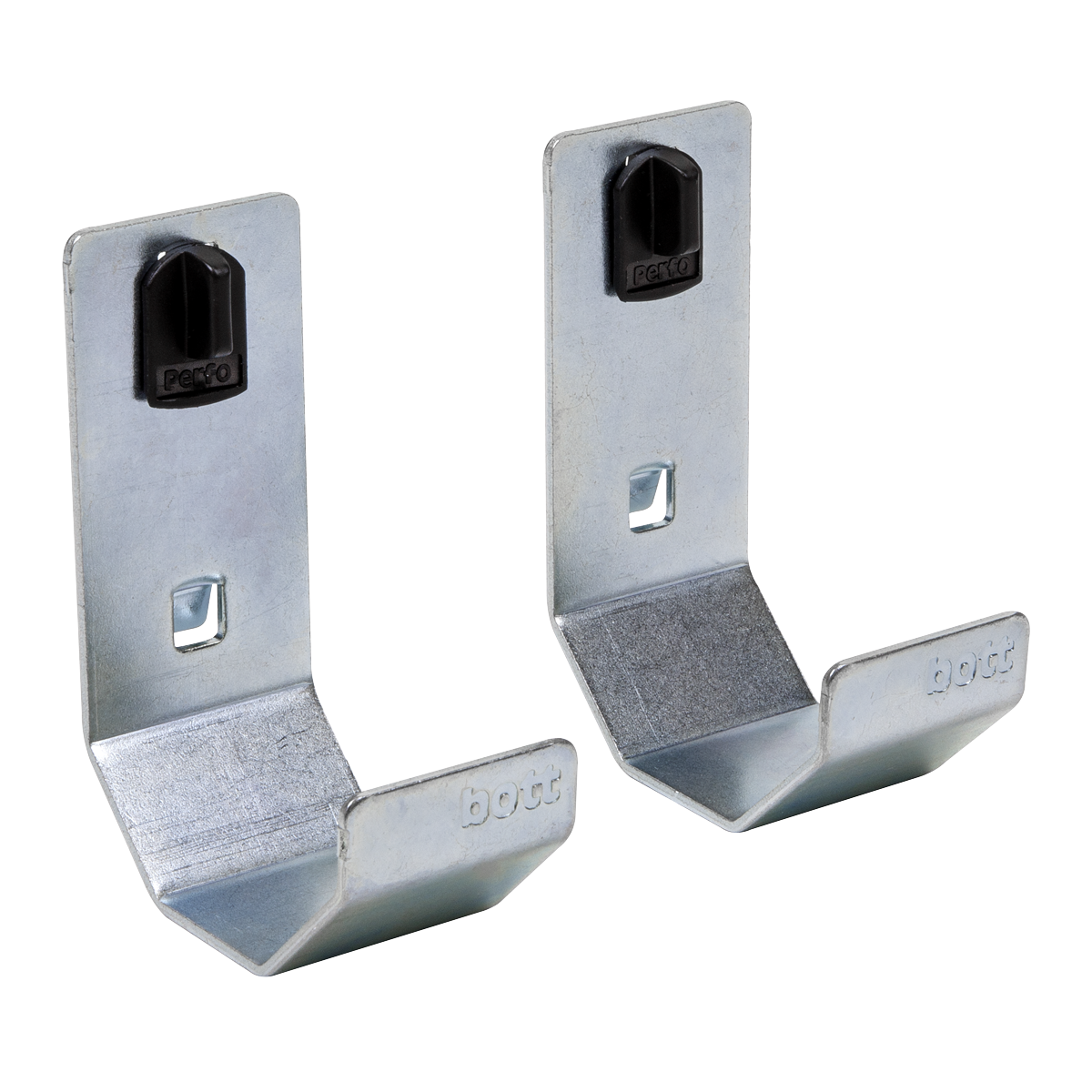 Sealey Pipe Bracket 2 Pieces 60mm For PerfoTool PerfoWall Storage Panels TTS24