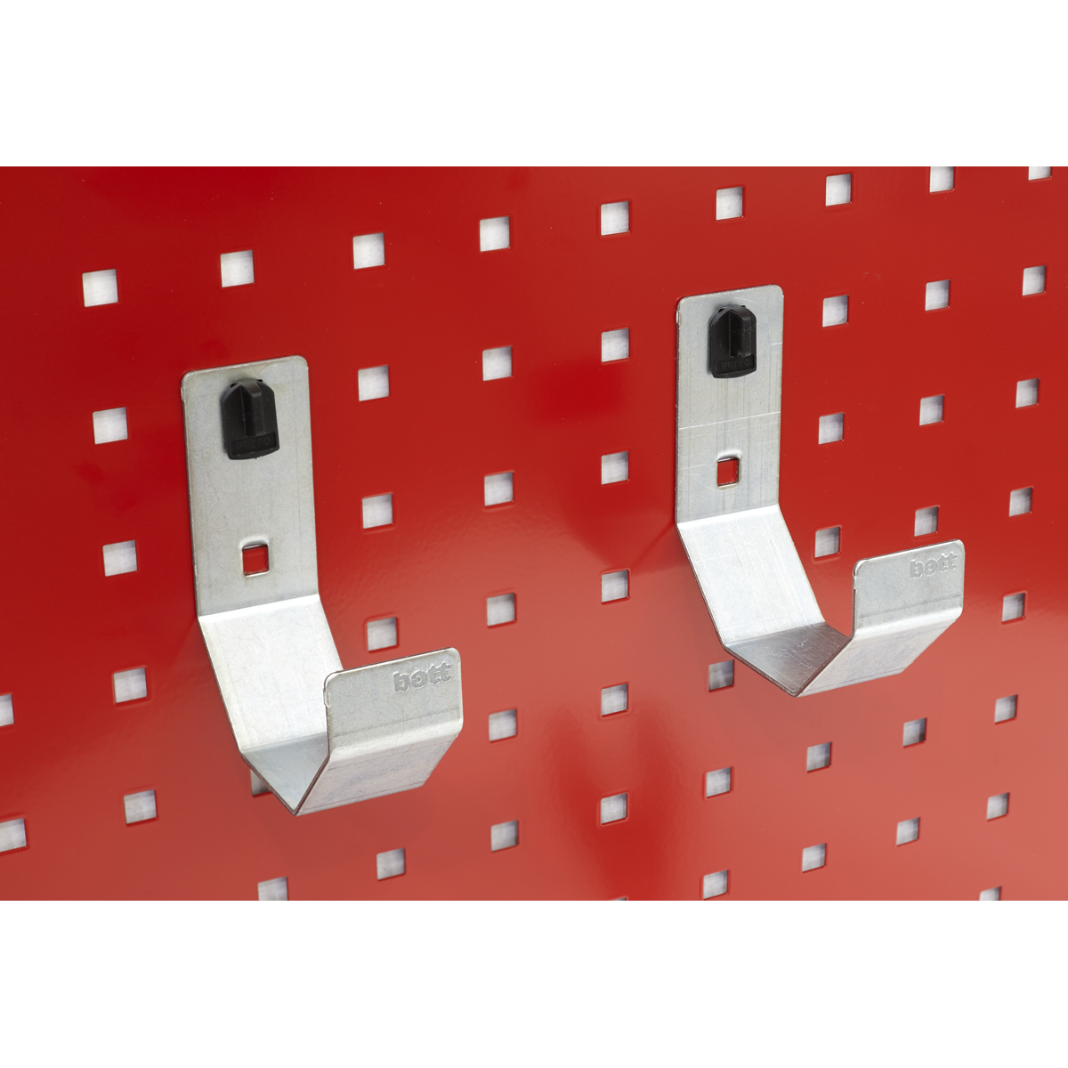 Sealey Pipe Bracket 2 Pieces 100mm For PerfoTool PerfoWall Storage Panels TTS25