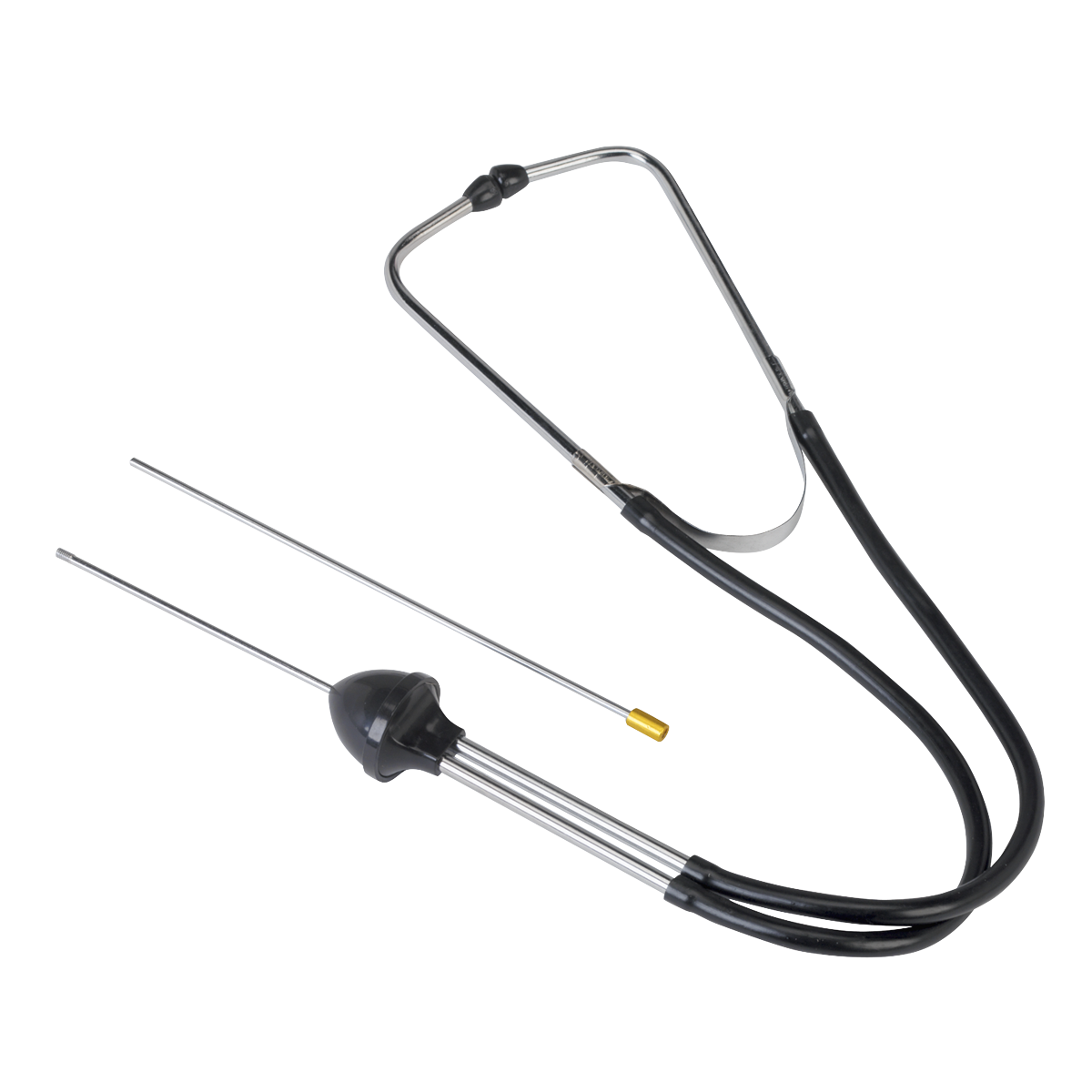 Sealey Mechanics Stethoscope Plastic Ear Pieces Sound Amplifying Chamber AK871