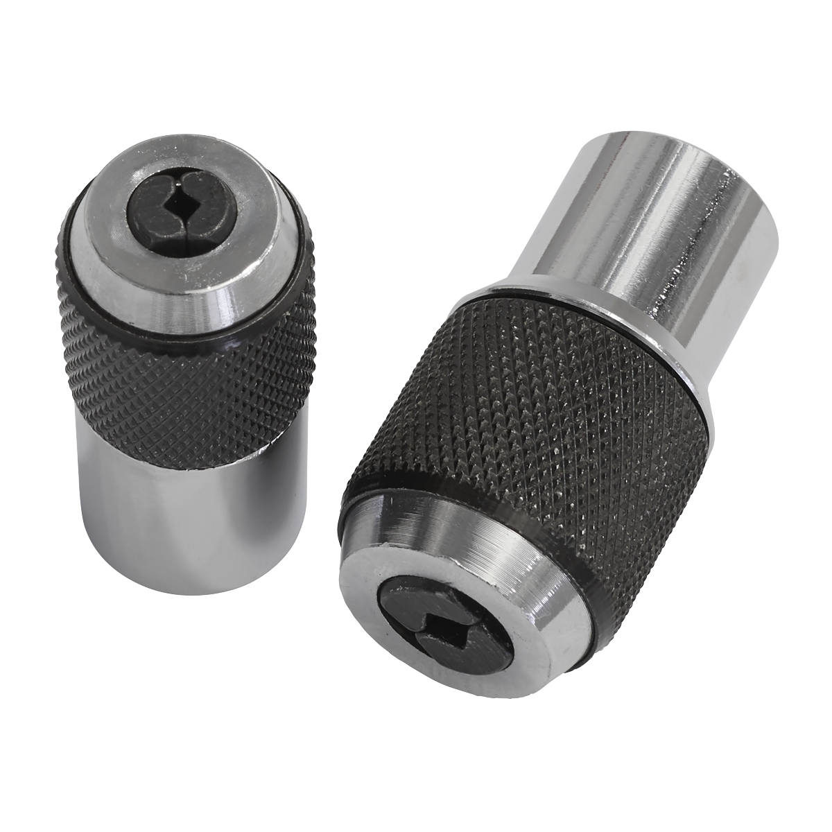 Sealey Adjustable Tap Socket Set 2Pc Fits 3/8" Drive Ratchets Carbon Steel AK872