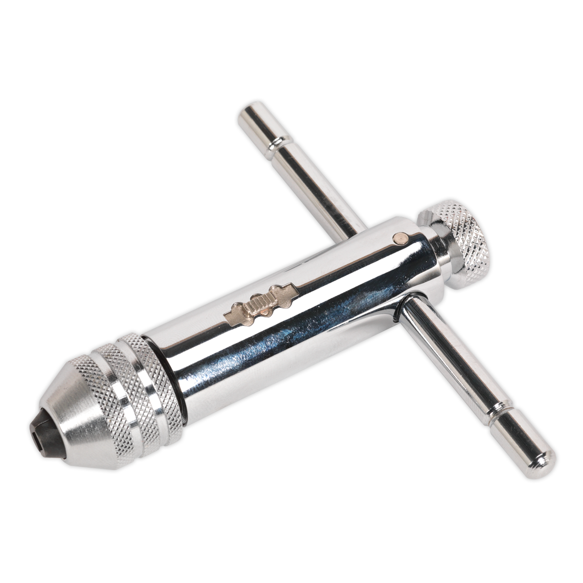 Sealey Ratchet Tap Wrench M5-M12 Hardened Steel With Plated Finish AK879W