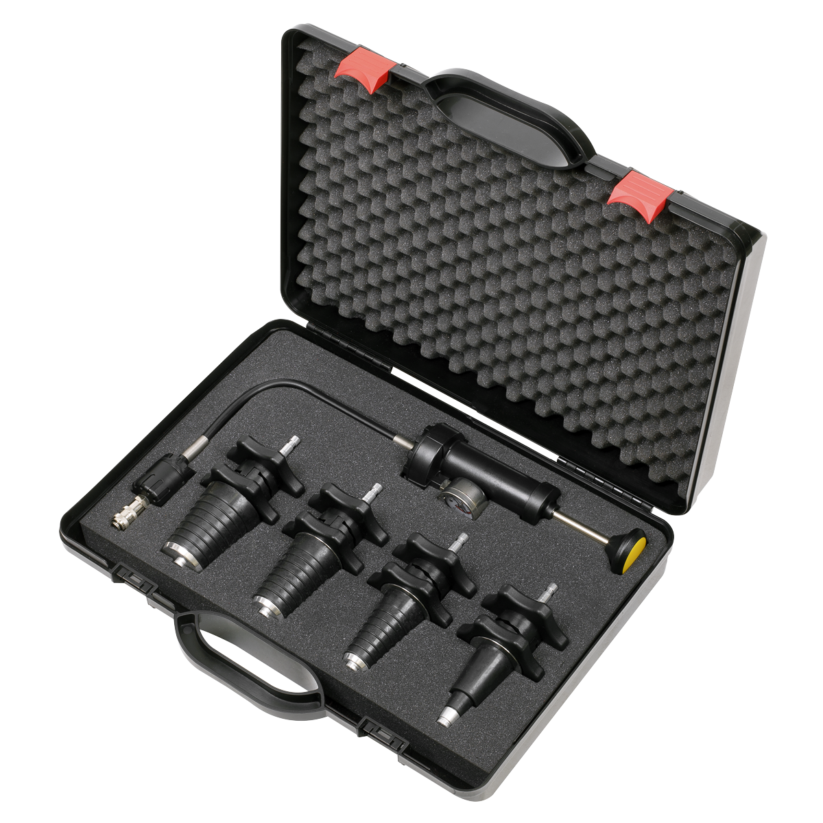 Sealey Cooling System Pressure Test Kit 5 Pieces With Storage Case VS0033