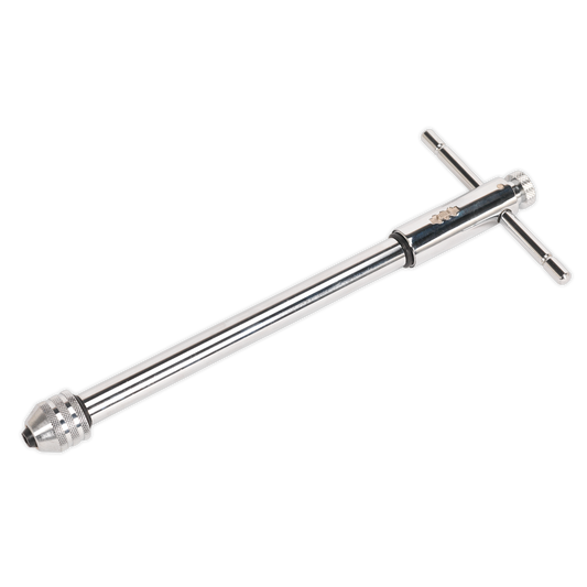 Sealey Ratchet Tap Wrench Long Handle M5-M12 Hardened Steel 290mm AK879WL