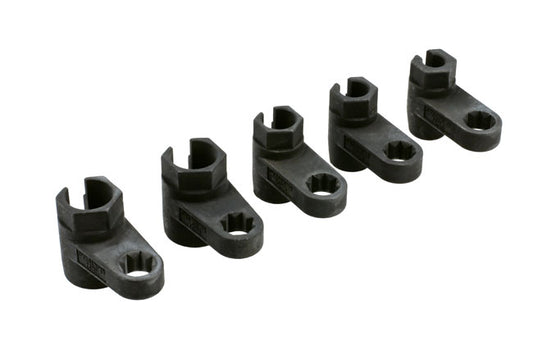 LASER 8997 5-Piece Exhaust Gas Sensor Socket Wrench Set Chromoly Steel