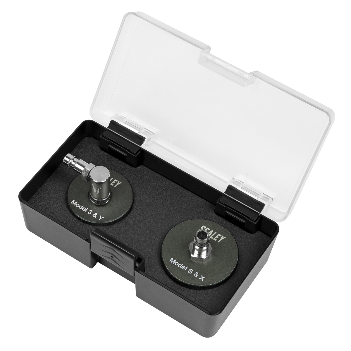 Sealey Brake Pressure Bleeder Cap Set Alum Brake Reservoir Fits Tesla VS0204T