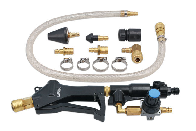 LASER 9001 Cooling System Flusher Pulsating Jet Tool With Universal Adapters