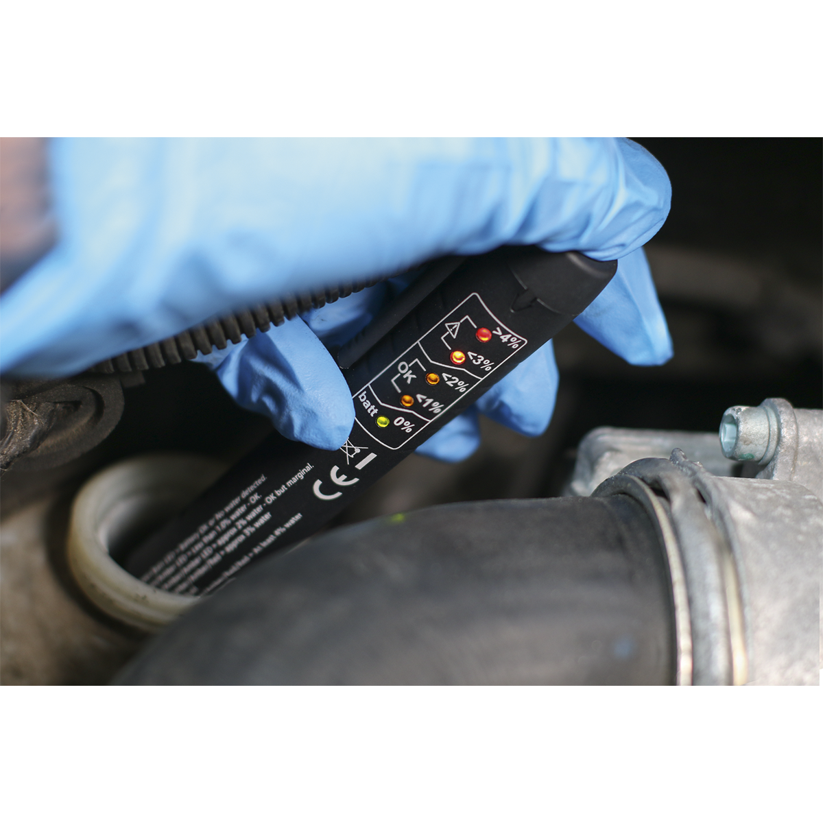 Sealey Pocket Brake Fluid Tester With Five LED Read-Out AAA Battery VS0274