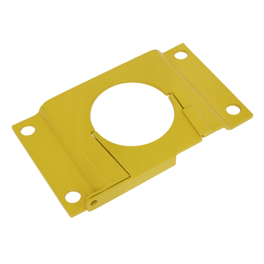 Sealey Removable Bollard Steel Base Plate Locking Ø11mm Padlock Hole RBLP