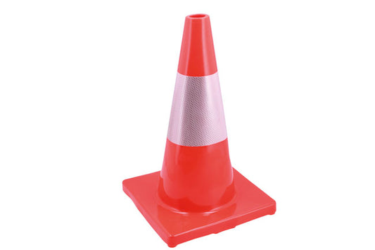 LASER 9012 Traffic Safety Reflective Cone 450mm High Visibility Road Warning
