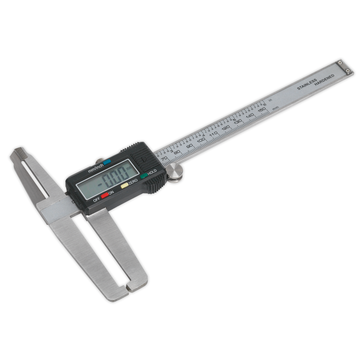 Sealey Digital Brake Disc Caliper Stainless Steel LCD Display 150mm/6" VS0566