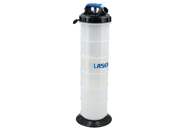 LASER 9021 Manual Fluid Extractor 10L Vacuum Oil Transfer Pump Workshop Use