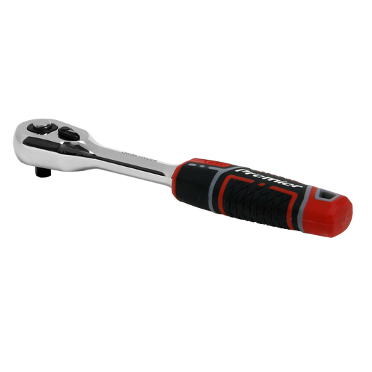 Sealey Ratchet Wrench 1/4" Square Drive Flip Reverse Chrome Vanadium AK8934