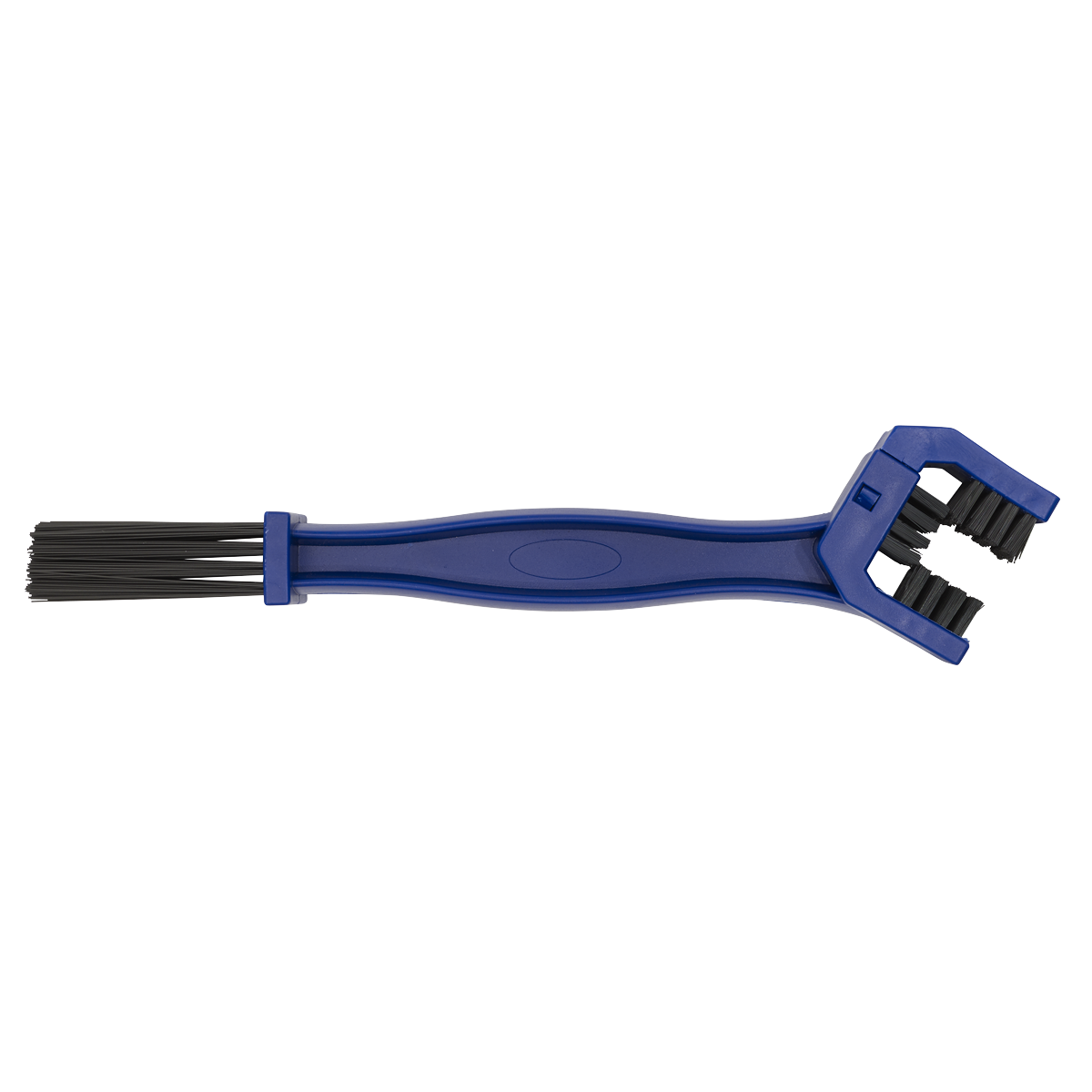 Sealey Angled Motorcycle Chain Brush For Use on All Chain Types Blue VS1804