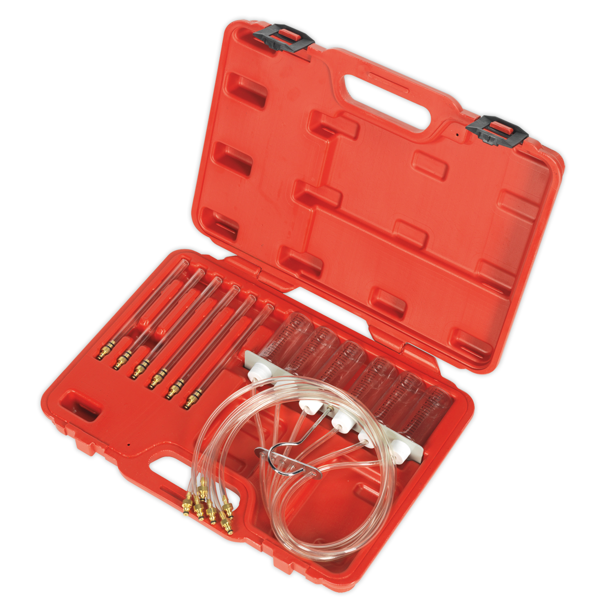 Sealey Diesel Injector Flow Test Kit With Measurement Tubes Common Rail VS2046