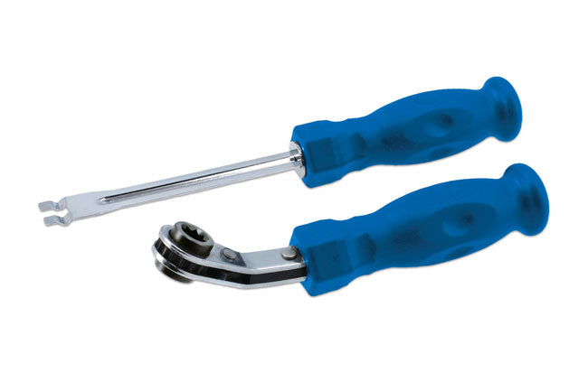 LASER 9036 Air Brake Caliper Lever Tool Steel 5/16" Offset Ratchet Spanner