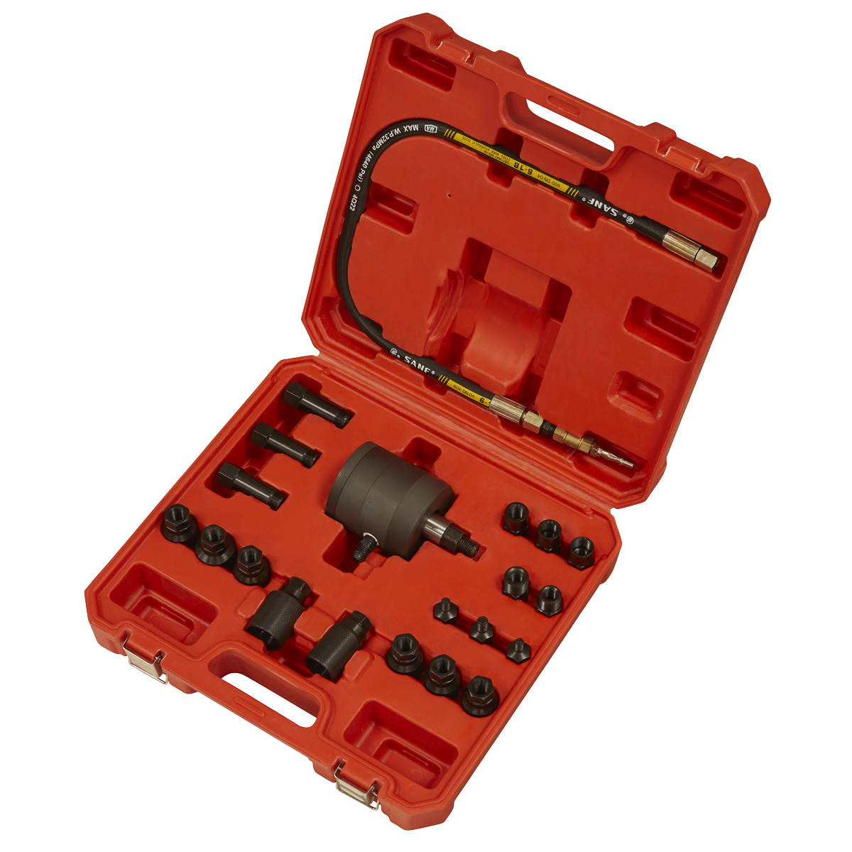Sealey Pneumatic Diesel Injector Puller With Control Valve & Adaptors VS2080