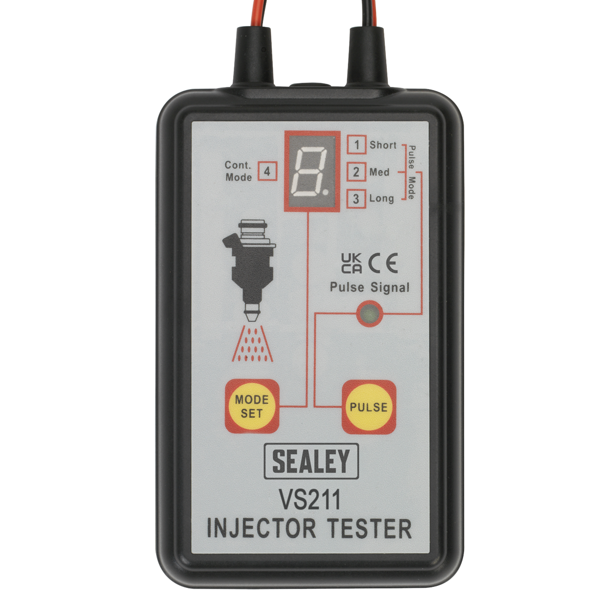 Sealey Fuel Injector Test Device Diagnostic For 12V Vehicle Battery Petrol VS211