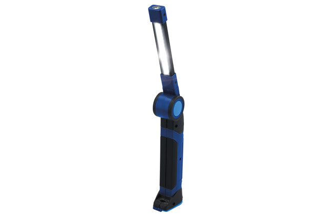 LASER 9044 Folding Worklight 500 lm COB + 20 lm LED Rechargeable With Hook