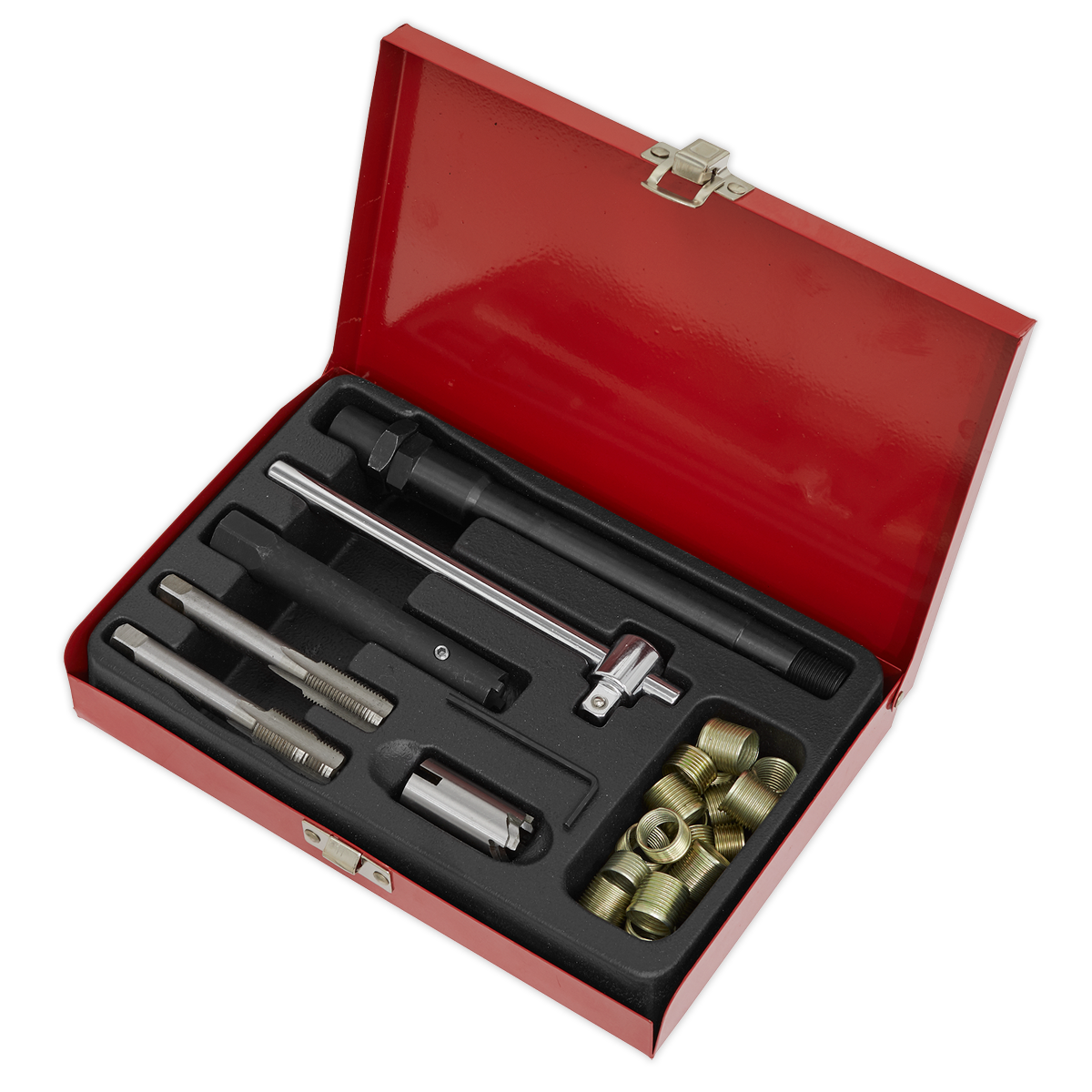 Sealey Spark Plug Thread Repair Kit With Set Of Plug Inserts Time-Saving VS301