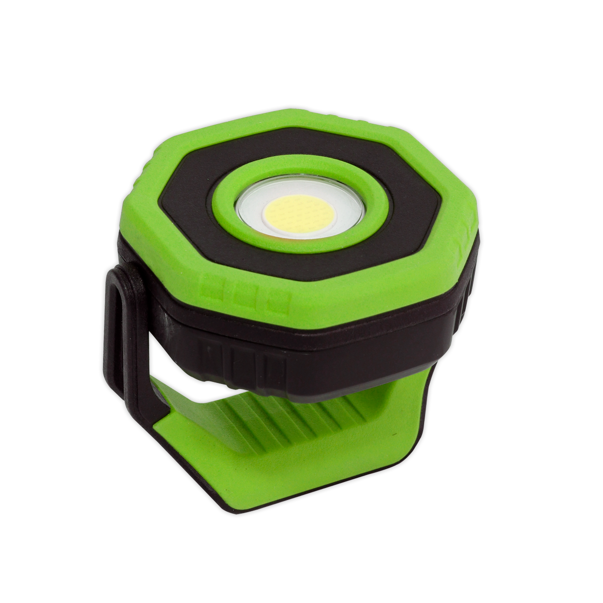 Sealey Rechargeable Pocket Floodlight Magnet 360 Degree 7W COB LED Green LED700P
