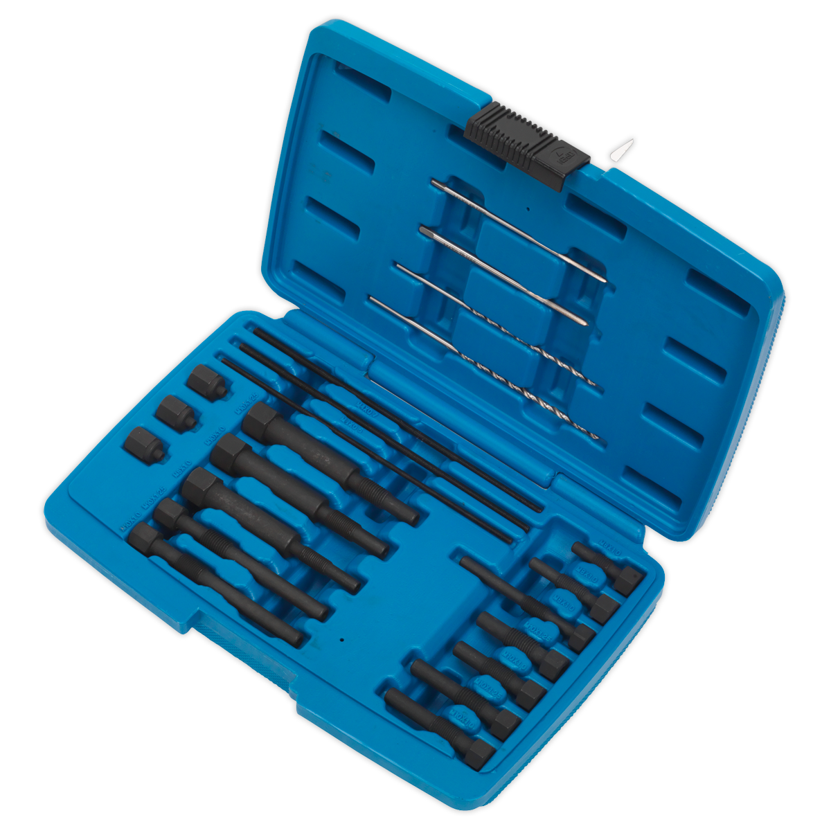 Sealey Glow Plug Heater Element Removal Set 8 & 10mm Black/Silver VS315