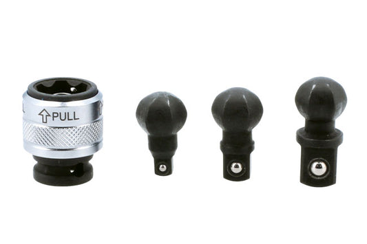 LASER 9048 Impact Universal Joint Set 3/8" Drive Chrome Molybdenum Steel