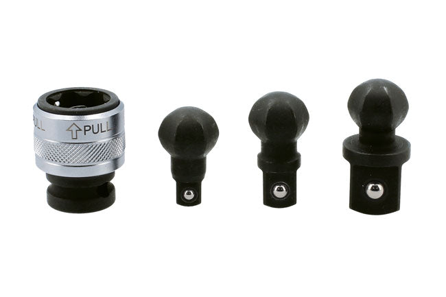 LASER 9049 Universal Impact Socket Joint Set 3/8" Drive Chromoly Workshop Tool