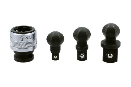 LASER 9049 Universal Impact Socket Joint Set 3/8" Drive Chromoly Workshop Tool