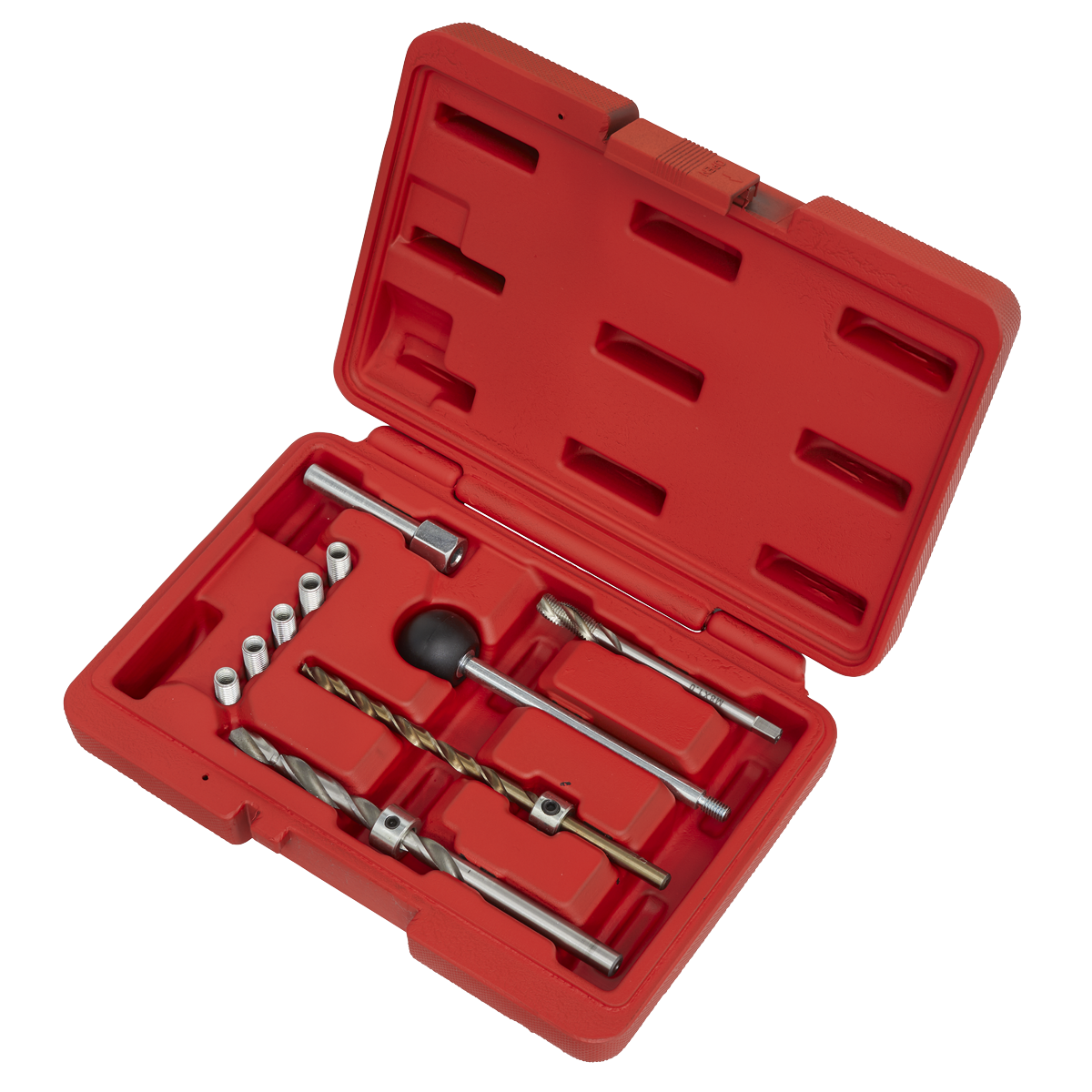 Sealey Fits Mercedes CDi Engine Injector Stud Repair Kit M8 x 1mm Tap VS640