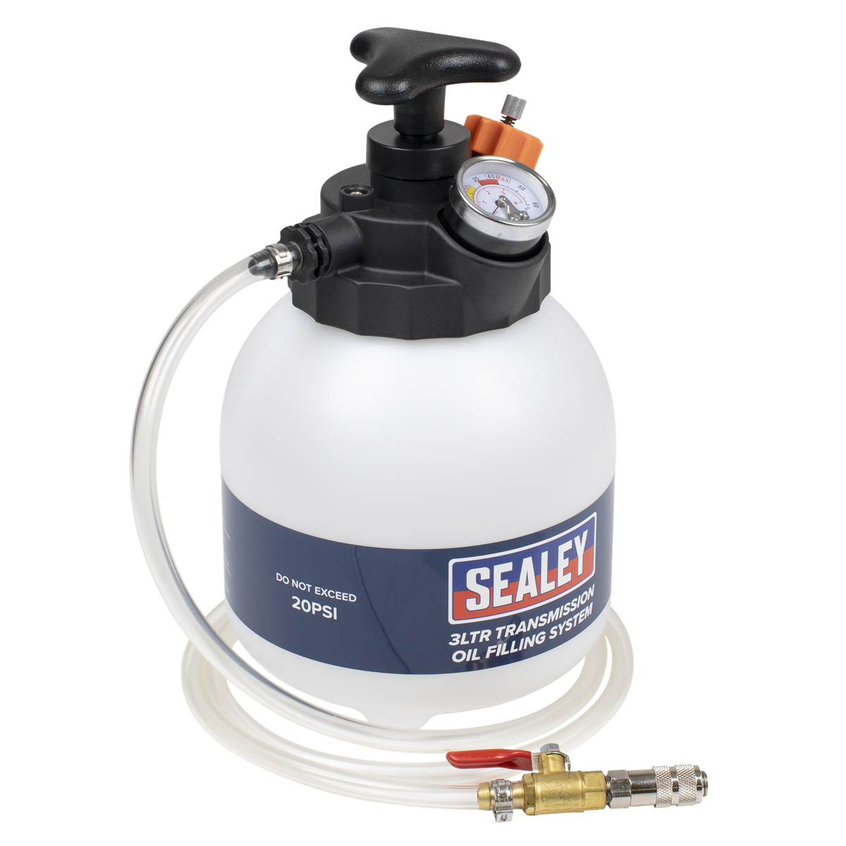 Sealey Transmission Oil Filling System With Depressurising Valve 3L VS70095