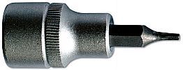LASER 3166 Screwdriver T15 Star Socket Bit 3/8" Drive 50mm Chrome Vanadium Steel