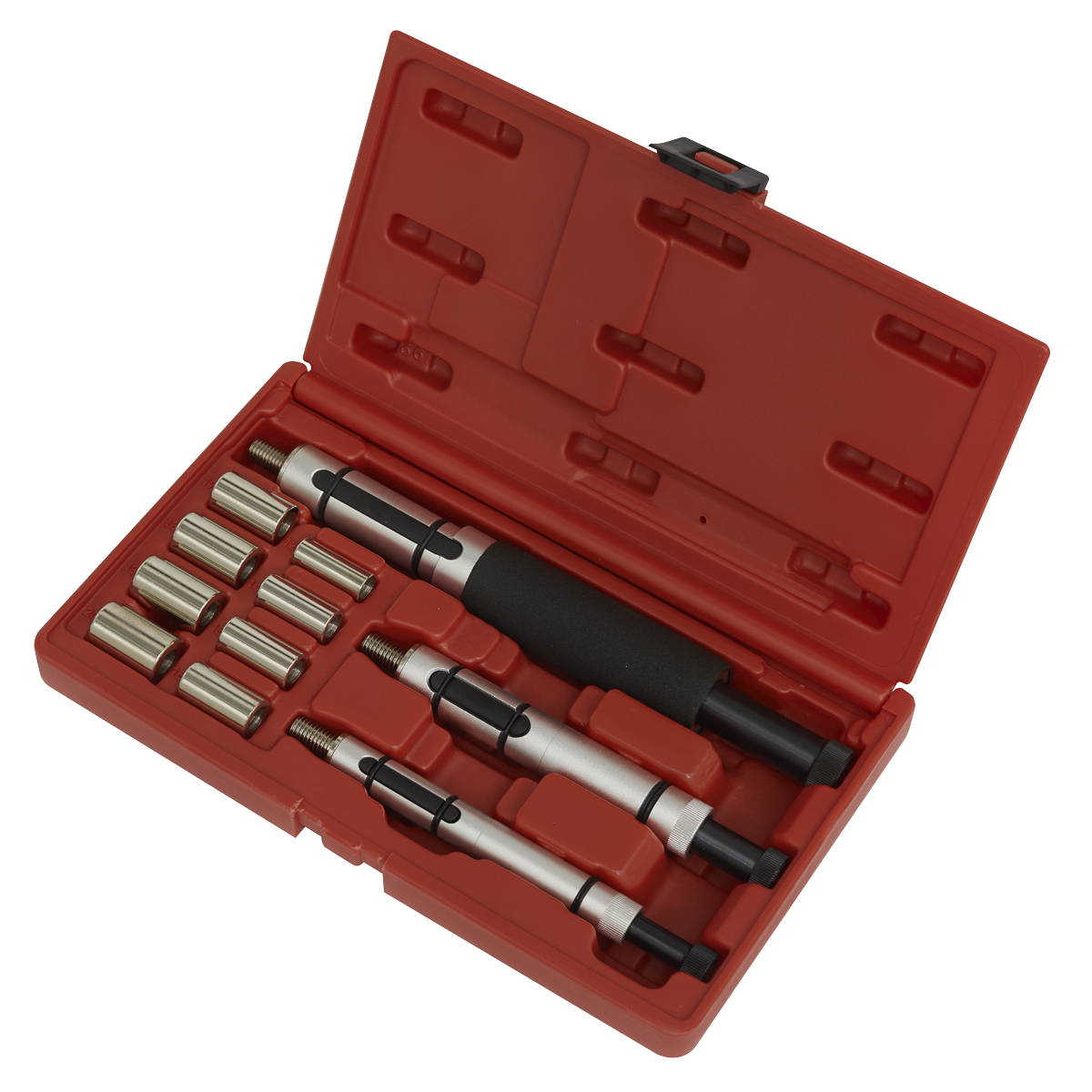 Sealey Clutch Alignment Tool Set 8 Interchangeable Spigot Adaptors 11pc VS711