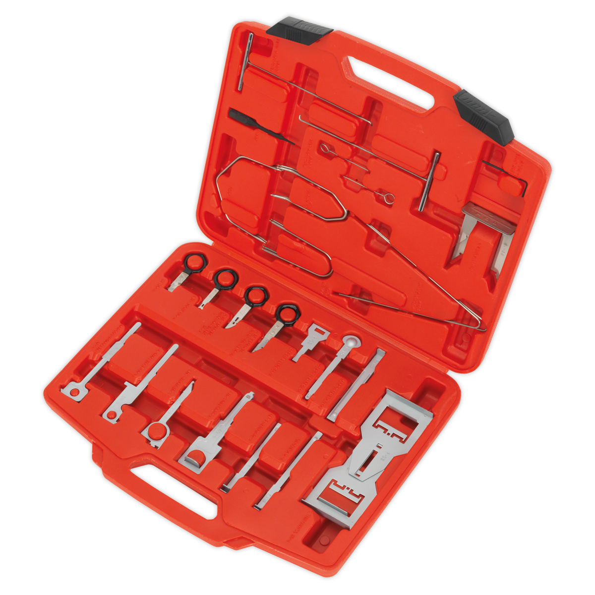 Sealey Radio Release Tool Kit 46 Pieces For Audi Becker Blaupunkt BMW VS8047