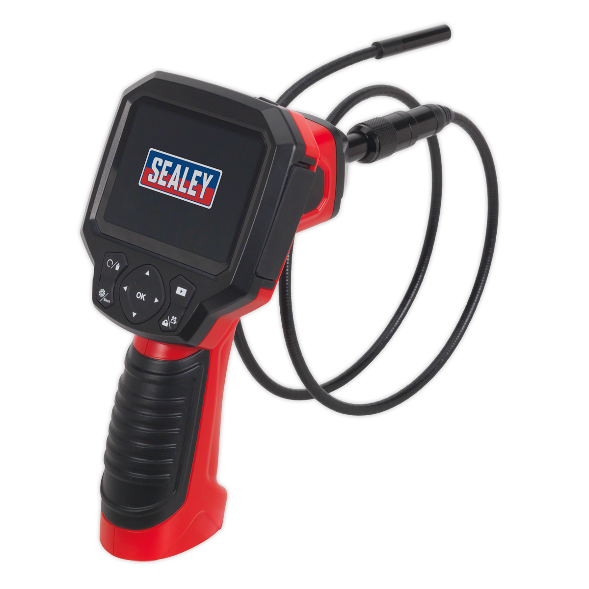 Sealey Video Borescope Ø9mm Camera Digital Zoom Control and Rotate/Flip VS8230