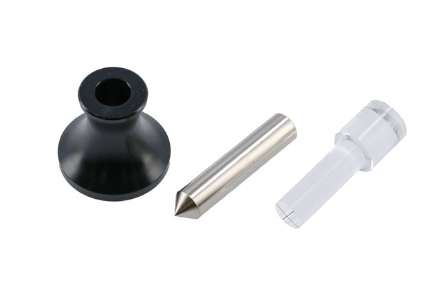 LASER 9086 Optical Centre Punch Set Steel With Magnifier For Precision Marking