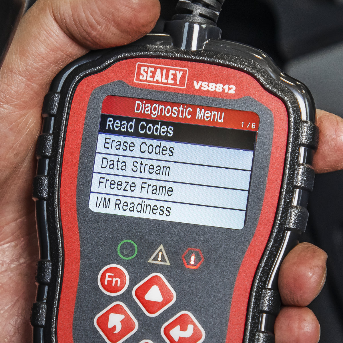 Sealey EOBD Code Reader Live Data Tests Vehicle Charging Cranking Systems VS8812