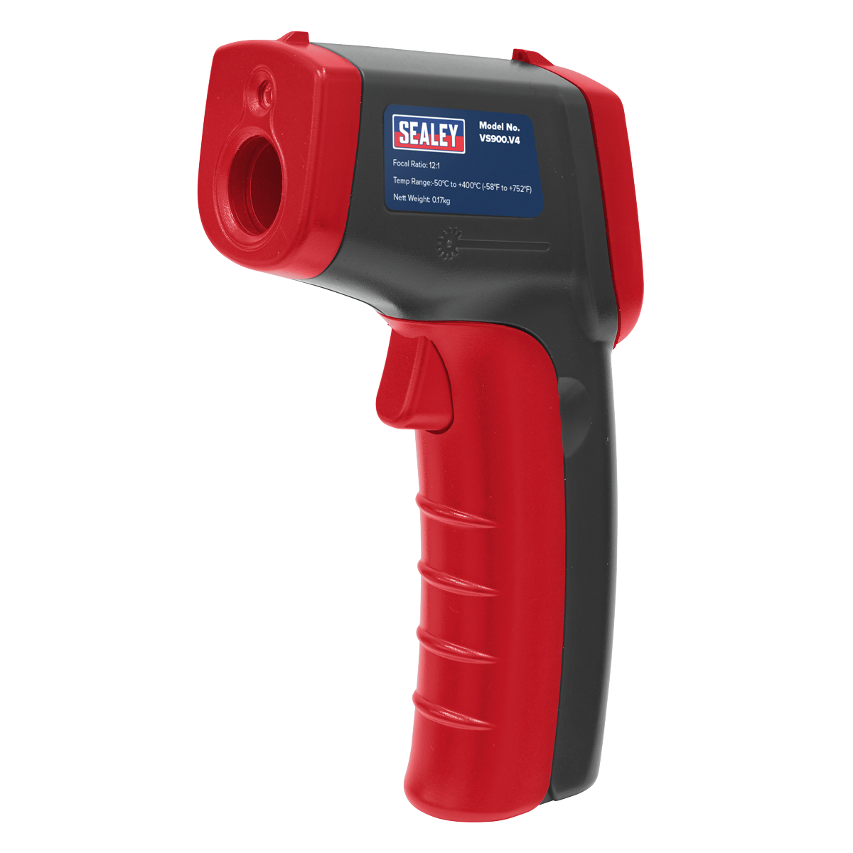 Sealey Infrared Laser Pointer Digital Thermometer 12:1 -50°C To +400°C VS900