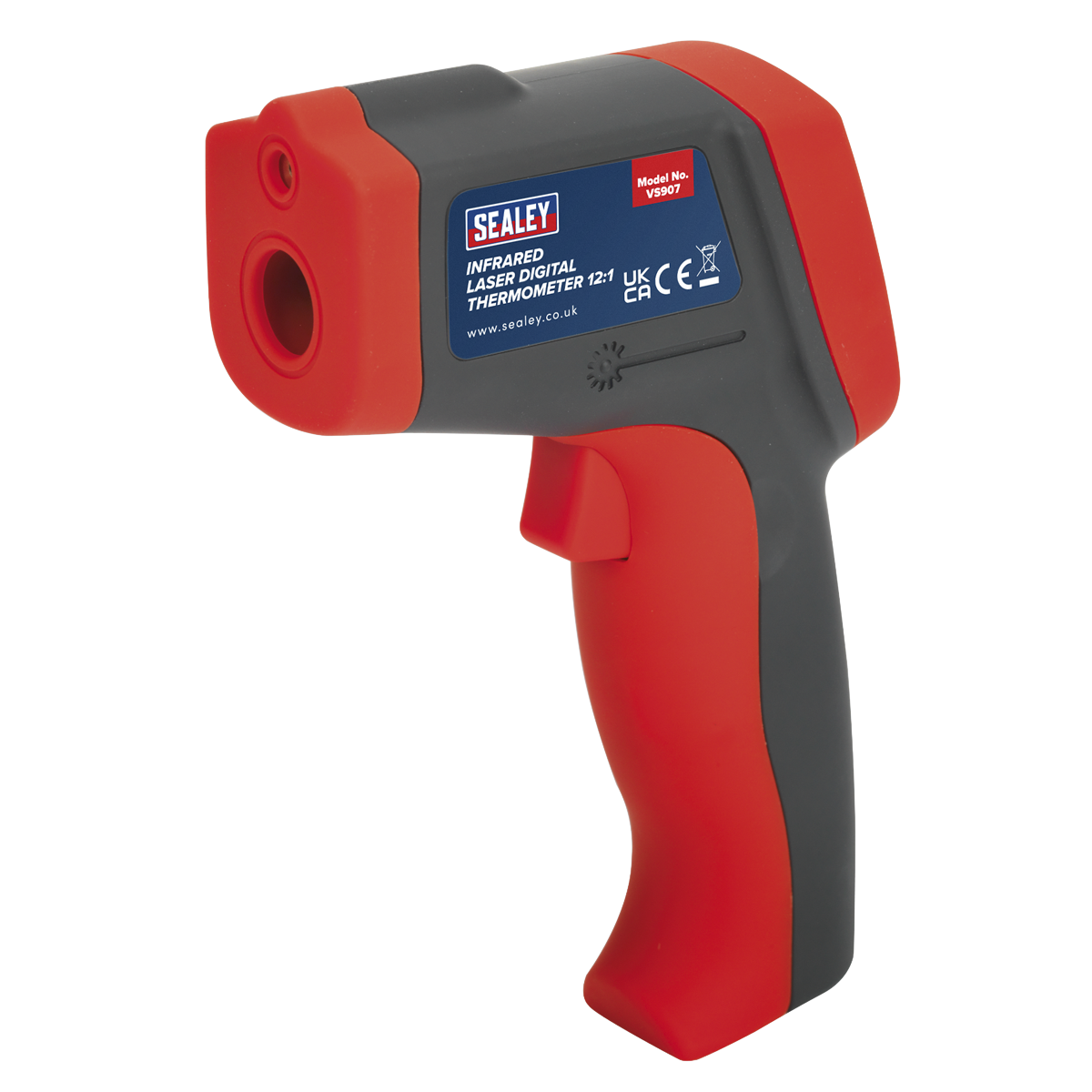 Sealey Infrared Laser Pointer Digital Thermometer 12:1 -50°C To +700°C VS907