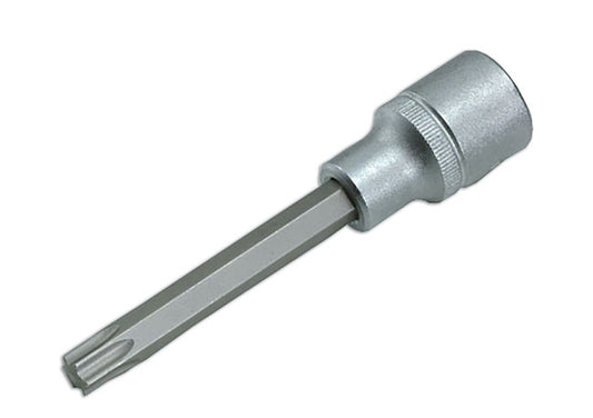 LASER 3172 Screwdriver T50 Star Socket Bit 1/2" Drive 100mm CRV S2 Steel