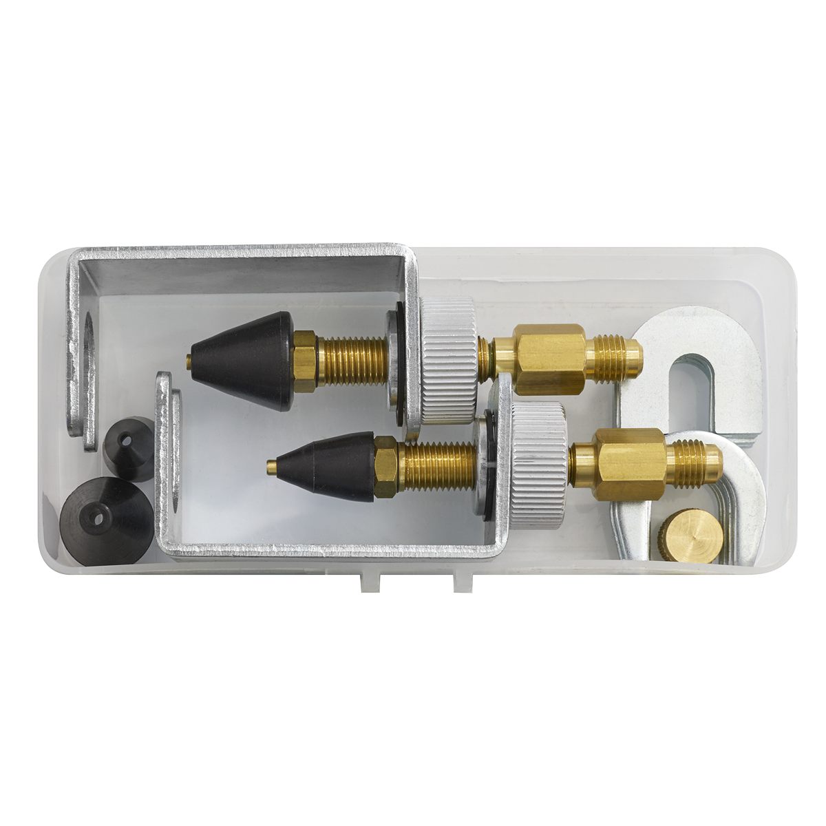 Sealey Air Conditioning AC Pressure Test Connector Kit 13 Pieces VSAC135