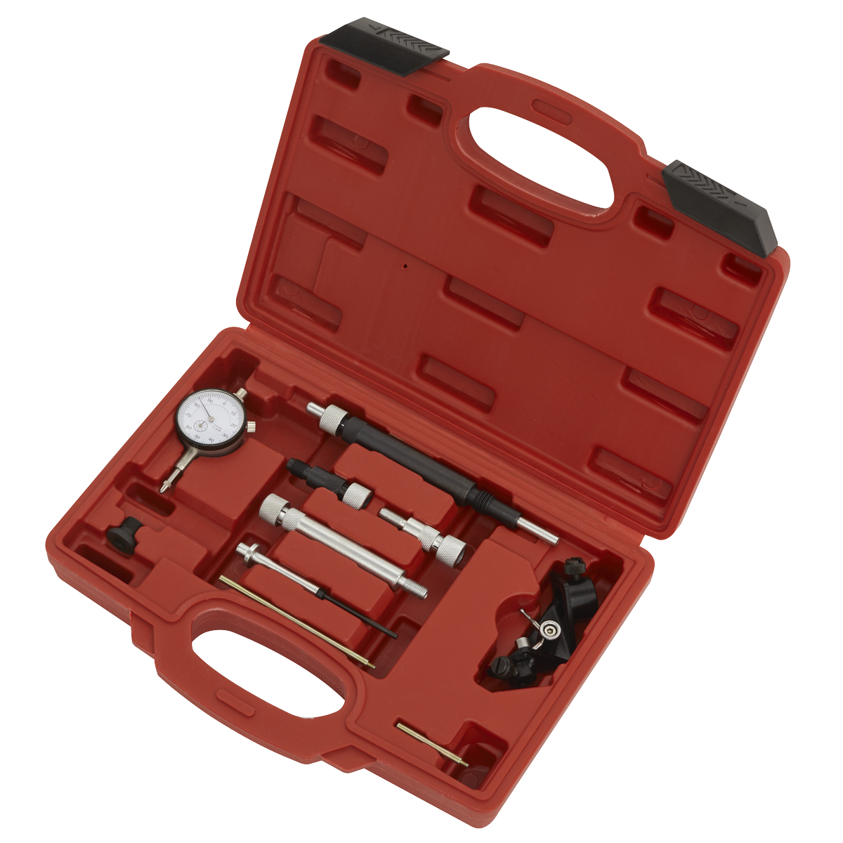 Sealey Diesel Pump Timing Kit Supplied With Dial Gauge In Storage Case VSE2242