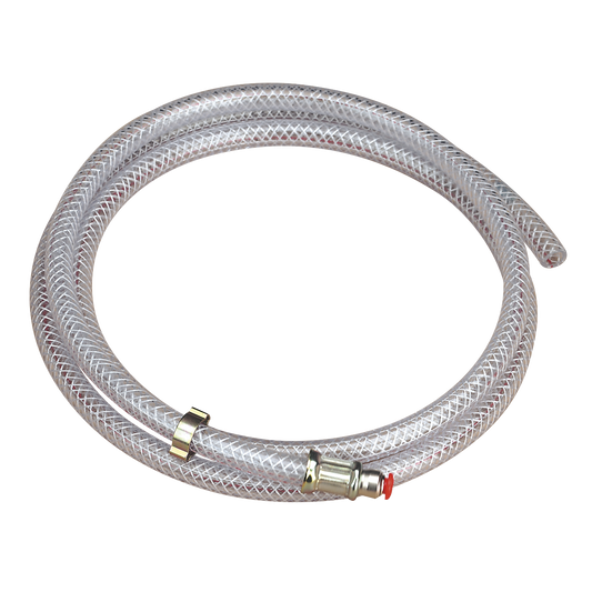Sealey MIG Gas Hose Adaptor 1.5m 4mm Outer Diameter Welding Accessory AK9
