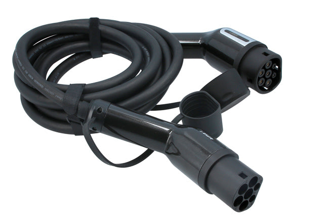 LASER 9106 EV Charging Cable 32A 3 Phase Type 2 Female To Type 2 Male 22kW