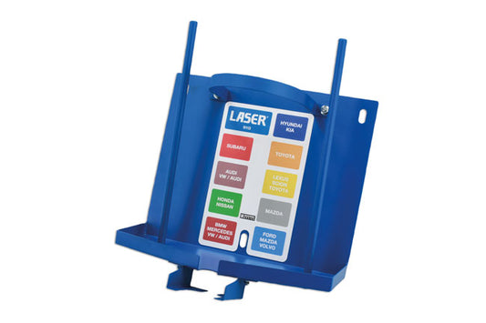 LASER 9113 Magnetic Oil Drain Storage Station Workshop Fluid Collection Tool