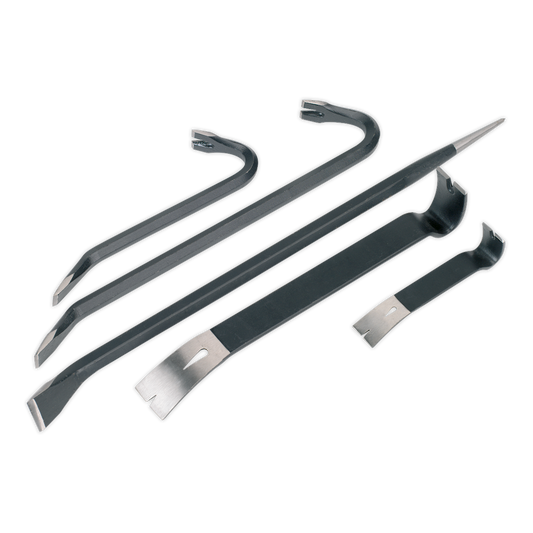 Sealey Wrecking Bar Set Suitable For Daily Professional Use 5 Pieces AK9112