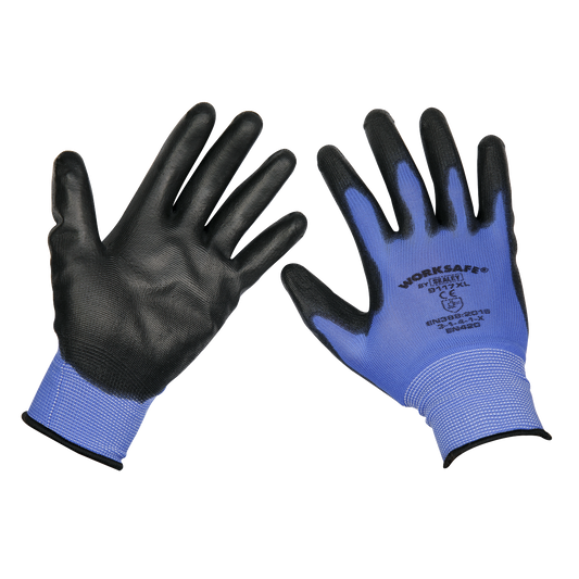 Sealey Lightweight Precision Grip Gloves XL X-Large - Pack of 12 Pairs 9117XL/12