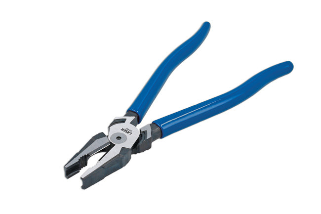 LASER 9121 Squeeze Pliers 230mm Chrome Molybdenum Steel With Dual-Groove Jaws
