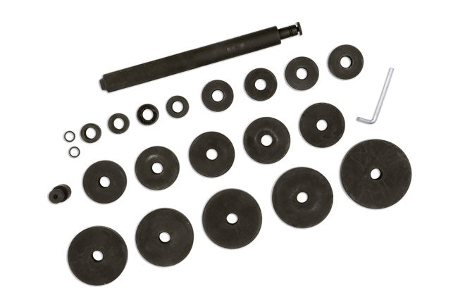 LASER 9123 Bush Bearing & Seal Driver Set Steel 52pc 18-74mm For Automotive