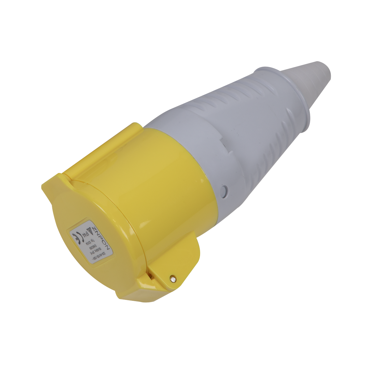 Sealey Yellow Socket Electrical For 2P+E Connectors 110V 32A IP44 Rated WC11032